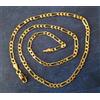 Collana Catena Dorata In Ottone Placcato Oro - Lunghezza: 50 cm (Ref. 405)