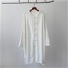 Donna Stile Cinese Camicia Raglan Manica Ampia Camicetta Vestaglia Retrò