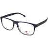 Carrera Carrera 8889 HVE | Occhiali da Vista Graduati | Prova Online | Plastica | Rettangolari | Blu, Grigio, Havana | Adrialenti