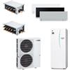Mitsubishi electric Mitsubishi - Pompa Calore Ibrida ECODAN CITY MULTI 55° HYDROTANK Lt. 200 Gas R410A vari modelli e potenze