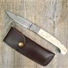 pattada COLTELLO 26,5 CM SARDEGNA SARDO Pattada MANICO in osso di tibia con blocco