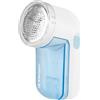 Orbegozo QP 6400, Levapelucchi elettrico, design compatto e leggero, sistema di sicurezza, griglia e lama in acciaio inossidabile, spazzola per la pulizia, colore blu e bianco