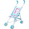 Passeggino per Bambole, Carrozzina per Bambole, Accessori Pieghevoli, Gioco di