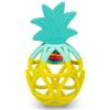 Ravensburger Pinza a sonaglio Ravensburger 4869 Play+: ananas, ausilio per la dentizione in silicone per neonati, palla da presa, giocattolo per bambini da 0 mesi, piccolo regalo