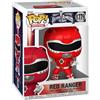 Funko Pop! Movies: Mighty Morphin Power Rangers Movie - Red Ranger - Figura in Vinile da Collezione - Idea Regalo - Merchandising Ufficiale - Giocattoli per Bambini e Adulti - Movies Fans