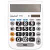 Colourbook Calcolatrice Da Tavolo 12 Cifre Display Grande LCD, Tasti Jumbo Anti Incastro, Dual Power Solare E Batteria, Funzioni Percentuale Memoria E Radice, Base Antiscivolo, Uso Ufficio Scuola Casa