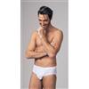 Nottingham Slip Uomo SA313 Filoscozia Nottingham, Bianco
