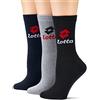 Lotto 3 calze spugna Lotto, Assortito