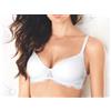 Lormar Reggiseno Mousse Pizzo Lormar, Bianco