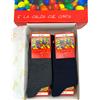 Rossi Calza uomo corta invernale 2350F Rossi, Nero