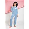 Nottingham Pigiama Donna Nottingham in cotone, Jeans