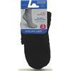 Golden Lady 3 Calzini unisex Golden Lady Taglio Laser, Nero