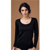 Nottingham Maglia Donna TL15W Nottingham Lana e Cotone, Bianco Lana