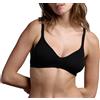 Lepel Reggiseno in cotone Linda, Nero