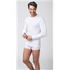 Nottingham Maglia Uomo TL110 Caldo Cotone Nottingham, Bianco