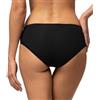 Pompea 2 Slip donna in cotone Pompea, Nero