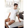 Nottingham Maglia Uomo TM16 Nottingham Lana e Cotone, Bianco Lana