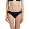 Pompea 2 Slip donna vita bassa in cotone Pompea, Nero
