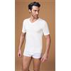 Nottingham Maglia Uomo TV18 Nottingham Lana e Cotone, Bianco Lana