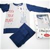 Liabel Pigiama estivo Bambino I Paciocchi Liabel, Blu