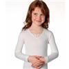 Nottingham Maglia Bimba TL18B Nottingham Lana e Cotone, Bianco Lana
