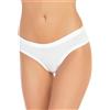 Nottingham Slip SM6000 in cotone Modal Nottingam, Bianco