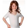 Nottingham Maglia bimba TM18B Nottingham Lana e Cotone, Bianco Lana