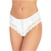 Nottingham Slip SM6101 in cotone Modal Nottingham, Bianco