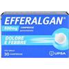 Upsa Italy Efferalgan 500mg 30 compresse