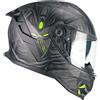 Cgm Casco Moto Integrale CGM 363S SHOT NIPPO Nero Giallo fluo op