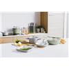 BergHOFF Casseruola con coperchio antiaderente balance moonmist grigio 20 cm