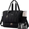 LOVEVOOK Borsa da viaggio da donna, borsa Weekend, grande buffer, bagaglio a mano, borsa da viaggio con scomparto per scarpe e scomparto bagnato, borsa da clinica, borsa sportiva, borsa da viaggio per