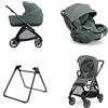 Inglesina System Quattro Inglesina Electa con Darwin Recline 2026 Studio Grey
