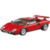 Qingdao Cultural Teaching Mate Aoshima 1/24 The Supercar Series n. 16 '75 Wolf Countach Ver. 1 modello in pl...