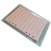 tipome Ricarica 60 fogli pentagrammati A5 6 fori - per raccoglitore con 6 anelli in formato A5 15x21cm A5-6 fori - MUSICA - colore FUXIA