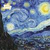 Flame Tree Gift Van Gogh - Starry Night Jigsaw: 1000 Piece Jigsaw Puzzle