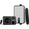Inwa Cassa Bluetooth Esterni, Sistema Audio Wireless per Interni ed Esterni, Resistente alle Intemperie Altoparlante, 250W(2 Pezzi Sync Speaker' & Adattatore AC/DC, 1 Telecomando, RMS 25W)