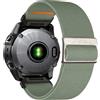 Chinbersky 26mm Nylon Cinturino per Garmin Feinx 6x/5x/7x Cinturino, Tessuto Regolabile Elastico Cinturino per Garmin Fenix 5X Plus,Fenix 6X Pro,Fenix3,Fenix3 HR, Discesa MK1/Mk2/Mk2S, Enduro/Enduro 2