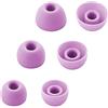 Aiivioll 6 gommini di ricambio in silicone per auricolari Beats Fit Pro/Studio, S/M/L (viola)