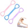 TMZELOA Set di 3 fasce di resistenza per il fitness, set di 8 fasce per l'allenamento del braccio, fasce elastiche per allenamento del corpo, muscoli, torace, estensori