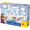 LISCIANIGIOCHI S.P.A. FROZEN 47833 SCUOLA DI DISEGNO, KIT CREATIVO, LAVAGNETTE, PENNARELLI, QUADERNO OPERATIVO