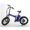 SAL. MAR. S.R.L. Bici Elettrica Fat Bike Spark S2 Blu 20x4" 250W, Shimano 7 Velocità