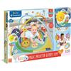 CLEMENTONI S.P.A. Clementoni Baby Rainbow Magic Projector Palestrina Neonato con Luci Suoni e Proiettore