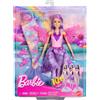 TOYS ONE S.R.L. Barbie Fantasy Fashion Bambola con Abiti e Accessori, 10 Look Sirena e Fata 3+ Anni