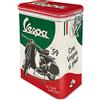 Nostalgic-Art Barattolo per caffè retrò, 1,3 l, Vespa - The Italian Classic | original Vespa license product (OLP), scatola in latta, design vintage, Idea regalo per fan di Vespa