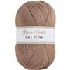 Utopia Crafts Big Boss 400g Filato Acrilico Maglia & Uncinetto - 1200m Gomitolo, Lavabile Lavatrice, Oeko-Tex Certificato, per Maglioni, Coperte, Sciarpe & Cappelli (Beige Cappuccino)