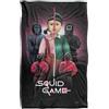 Squid Game Season 3 Poster Coperta super morbida al tatto setoso - 91 x 147 cm