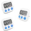 Timer da cucina magnetico con ampio display LCD, timer per cucinare, studiare, allarme forte e conto alla rovescia (A) | Leroy Merlin