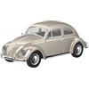 Qingdao Cultural Teaching Mate Aoshima 1/32 Volkswagen Maggiolino Light Beige Snap Kit Modello in plastica p...