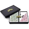 Copag Bridge Size Jumbo Index 1546 Playing Cards (Green Burgundy Setup)